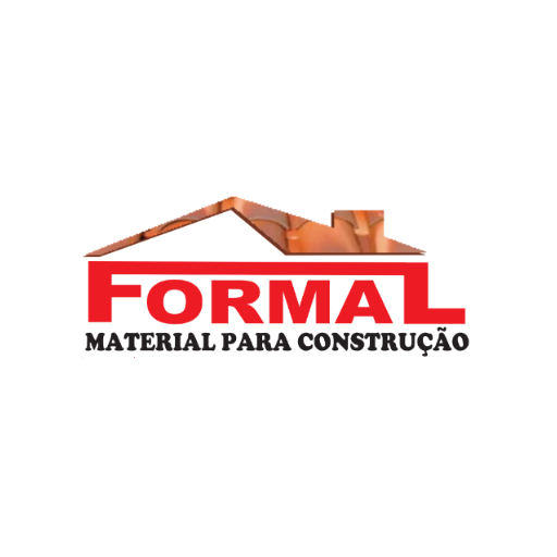 Logotipo ícone Formal Material para Construção